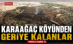 Besni Güncel, Yangının İzlerini Havadan Görüntüledi