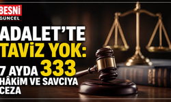 Adalet’te Taviz Yok: 7 Ayda 333 Hâkim ve Savcıya Ceza