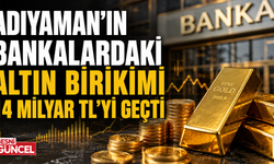 Adıyaman’da bankalardaki altın birikimi 14 milyar TL’yi aştı