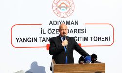 Adıyaman’da Köylere Yangınla Mücadele Desteği