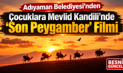 Adıyaman’da Mevlid Kandili’ne Özel Çizgi Film Gösterimi
