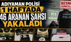 Adıyaman’da Polisi Suç ve Uyuşturucuya Geçit Vermiyor