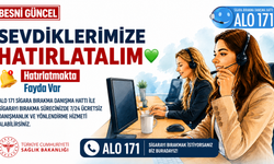 Sevdiklerimize hatırlatalım: ALO 171’den ücretsiz destek