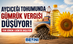 Ayçiçeği Tohumunda Gümrük Vergisi Düşüyor