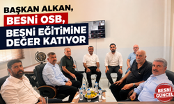 Başkan Alkan, Besni OSB, Besni Eğitimine Değer Katıyor