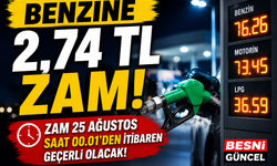 Benzin fiyatlarında gece yarısı değişiklik bekleniyor