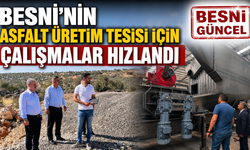 Besni Belediyesi Asfalt Plentinde Kurulum İçin Geri Sayım