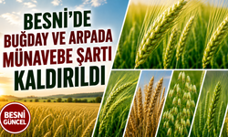 Besni Ziraat Odası’ndan Çiftçiye Müjde!