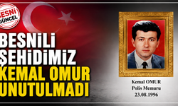 Besnili Şehit Polis Kemal Omur Anılıyor