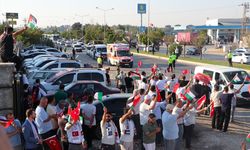 Filistin Konvoyu Gaziantep'te Coşkuyla Karşılandı