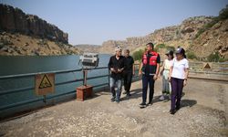 Diyarbakır'ın içme suyu havzasına yaklaşanlar kısa mesajla