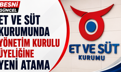 Et ve Süt Kurumuna Yeni Yönetim Kurulu Üyesi Atandı