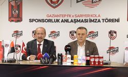Gaziantep FK'dan Sarıyer Kola ile Sponsorluk Anlaşması