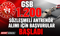 GSB’de 1.200 Antrenör İçin Başvuru Süreci Başladı