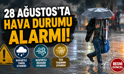 Güneydoğu'ya Toz Taşınımı Karadeniz'e Kuvvetli Yağış Uyarısı
