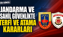 Jandarma ve Sahil Güvenlikte Yeni Atamalar Resmi Gazete’de