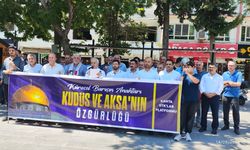 Kahta'da Gazze'ye Destek İçin Güçlü Ses