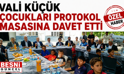 Kesmetepe’de Çocuklar Protokole Misafir Oldu