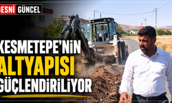 Kesmetepe’de İçme Suyu Hattı Yenileniyor