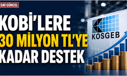 KOBİ’lere 30 milyon TL’ye kadar finansman desteği