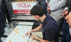 Malatya'da, yerli Kayısı Patik Makinesi tanıtıldı