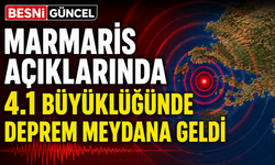 Marmaris açıklarında 4.1 büyüklüğünde deprem meydana geldi