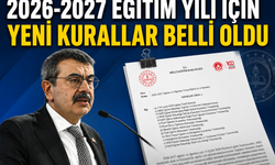 MEB'den 2026-2027 Eğitim Öğretim Yılı İçin Yeni Genelge