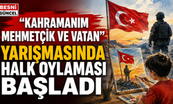 Çocukların Vatan Sevgisi Tuvale Yansıdı, Oylama Başladı