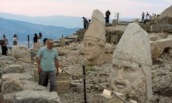 Nemrut Dağı'nda gün batımı yoğunluğu