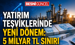 Proje bazlı yatırımlarda 5 milyar TL şartı değişti