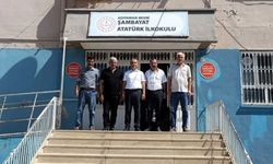 Şambayat’taki Okulların İhtiyaçları Yerinde Değerlendirildi