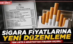 Sigara fiyatlarına yeni düzenleme