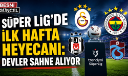 Süper Lig’de Yeni Sezon Başlıyor! İşte İlk Hafta Maçları