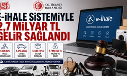 Ticaret Bakanlığı'ndan E-İhalede 2,7 Milyar TL Gelir