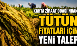 Adıyaman'da tütün üreticilerinden firmalara file çağrısı