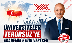 Üniversiteler Terörsüz Türkiye Sürecine Katkı Verecek