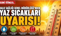 Uzmanlardan Sıcak Hava Uyarısı