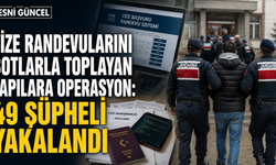 Vize Randevularını Botlarla Toplayan Yapılara Operasyon