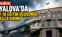 Yalova’da F-16 Uçağımız Eğitim Uçuşunda Düştü