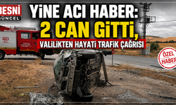 Yine Acı Haber 2 Can Gitti, Valilikten Hayati Trafik Çağrısı