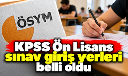 2026-KPSS Ön Lisans sınav giriş belgeleri erişime açıldı