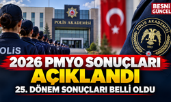 2026 PMYO sonuçları açıklandı: 25. dönem sonuçları belli oldu