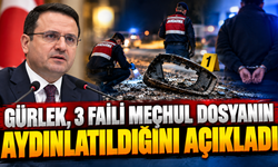 Gürlek, 3 faili meçhul dosyanın aydınlatıldığını açıkladı