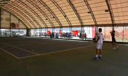 Cudi Cup Tenis Turnuvası'nda İkinci Tur Maçları Tamamlandı