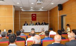 Gerger'de Vali Küçük ve Vekil Şan'dan Muhtarlarla Toplantı