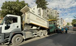 Adıyaman’da 1121 Nolu Sokakta Asfalt Yenileme Çalışması