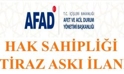 Adıyaman’da Hak Sahipliği İçin İtiraz Süreci Başlıyor