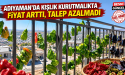 Adıyaman’da Kış Hazırlığı Sebze Fiyatlarına Rağmen Sürüyor