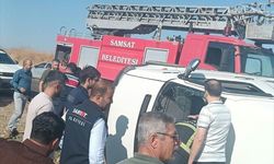Adıyaman'da Minibüs Devrildi: 12 Kişi Yaralandı