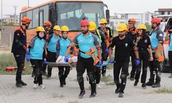 Adıyaman’da UMKE ve AFAD Ekipleri Tatbikat Yaptı